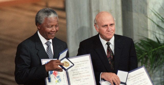 American Bar Association Cancels Nobel Laureate F W De Klerk