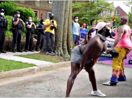 Protesters Twerk at DC Police