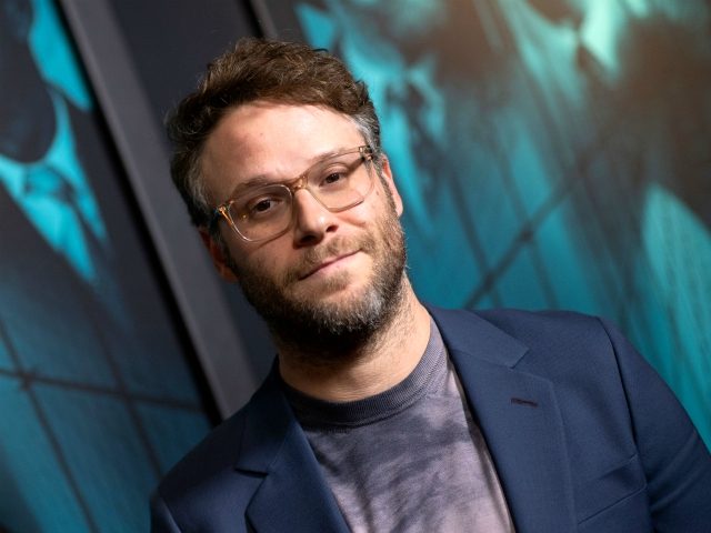 US-Canadian actor Seth Rogen attends the special screening of Warner Bros Pictures' "Motherless Brooklyn" in Los Angeles, on October 28, 2019. (Photo by VALERIE MACON / AFP) (Photo by VALERIE MACON/AFP via Getty Images)