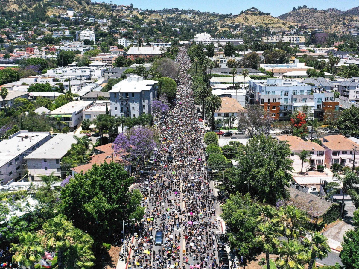 L.A. County Faces Coronavirus Surge After Black Lives Matter Protests