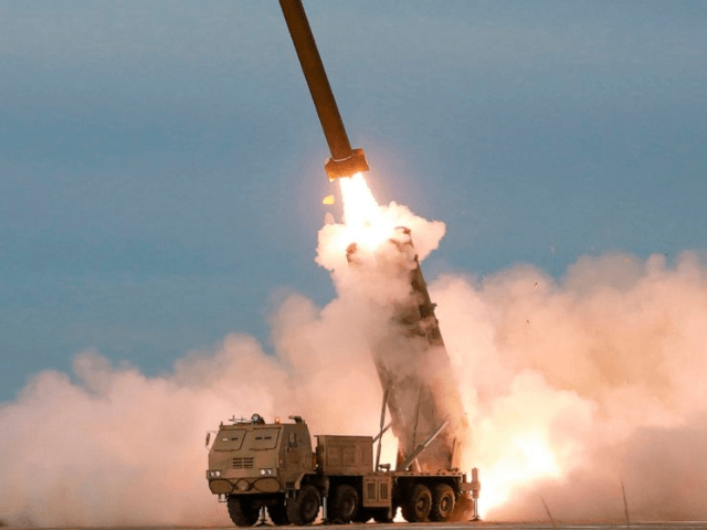 Japan Defense Paper This Aug. 24, 2019, file photo provided by the North Korean government, shows the test firing of an unspecified missile at an undisclosed location in North Korea. Japan has raised its caution level of Pyongyang’s missile capability in a defense paper, saying North Korea has miniaturized nuclear …