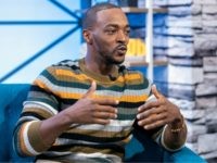 STUDIO CITY, CALIFORNIA - APRIL 24: Actor Anthony Mackie visits 'The IMDb Show' on April 24, 2019 in Studio City, California. This episode of 'The IMDb Show' airs on May 2, 2019. (Photo by Rich Polk/Getty Images for IMDb)