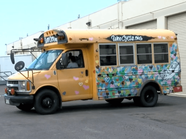 A community in Aurora, Colorado, came together to repair a stripped delivery bus so a nonp