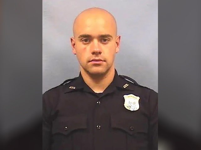 This undated photo provided by the Atlanta Police Department shows Officer Garrett Rolfe. Rolfe, who fatally shot Rayshard Brooks in the back after the fleeing man pointed a stun gun in his direction, is going to be charged, announced during a news conference Wednesday, June 17, 2020. Rolfe had already …