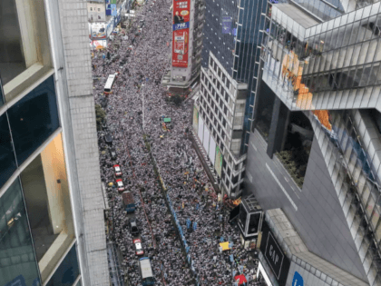 Huge crowds flooded Hong Kong's streets a year ago, kicking off seven months of unrest