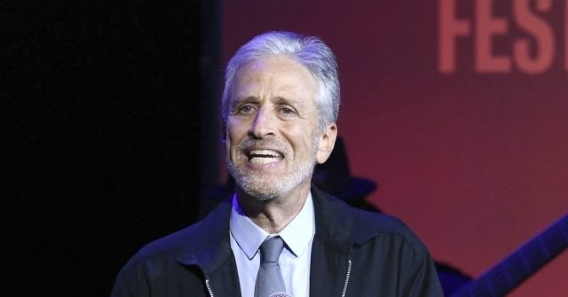 NextImg:Jon Stewart Treats Illegal Alien Crime as a Laughing Matter, Doesn't Mention Laken Riley