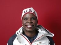 GANGNEUNG, SOUTH KOREA - FEBRUARY 19: (BROADCAST-OUT) Comedian Leslie Jones poses for a portrait on the Today Show Set on February 19, 2018 in Gangneung, South Korea. (Photo by Marianna Massey/Getty Images)
