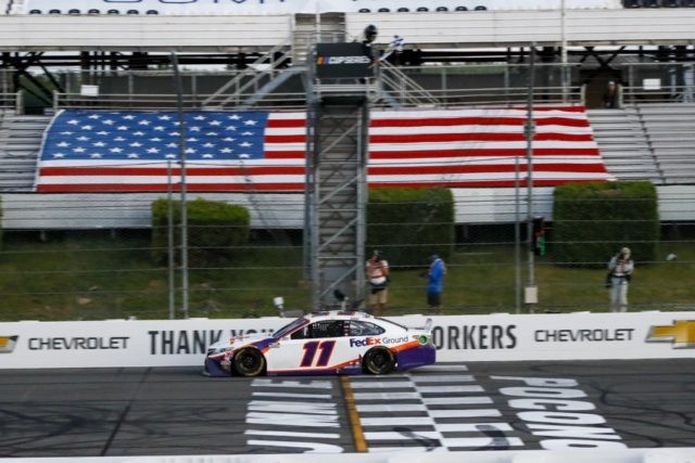 Hamlin Caps Marathon Day Of Racing At Pocono With 4th Win - Breitbart