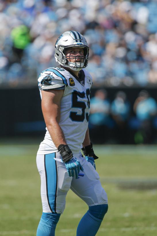 Carolina Panthers officially placing LB Luke Kuechly on retired list