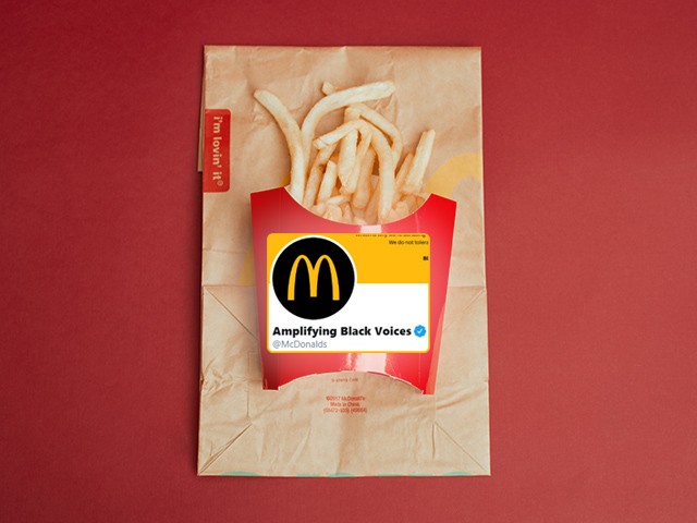 McDonald's Changes Online Profile Name to 'Amplifying Black Voices'