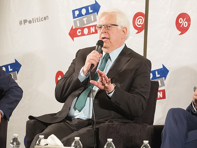 Dennis Prager attends Politicon at The Pasadena Convention Center on Sunday, Aug. 30, 2017, in Pasadena, Calif. (Photo by Colin Young-Wolff/Invision/AP)