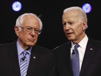 Bernie Sanders and Joe Biden (Matt Rourke / Associated Press)