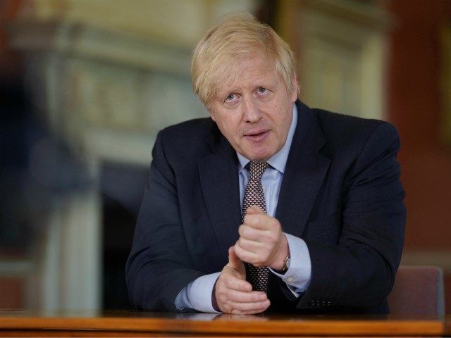 LONDON, ENGLAND - In this handout image provided by No 10 Downing Street, Britain's Prime Minister Boris Johnson records a televised message to the nation released on May 10, 2020 in London, England. The Prime Minister announced the next stage in easing lockdown measures intended to curb the spread of …