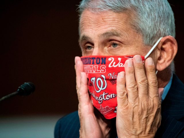 Anthony Fauci, director of the National Institute of Allergy and Infectious Diseases, adju