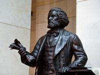 WASHINGTON, DC - JUNE 19: The Frederick Douglass Statue in Emancipation Hall at the Capitol Visitors Center, at the U.S. Capitol, on June 19, 2013 in Washington, DC. Congressional leaders dedicated the statue during a ceremony on Wednesday. (Photo by Drew Angerer/Getty Images)