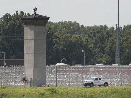 TERRE HAUTE, INDIANA - JULY 25: A truck is used to patrol the grounds of the Federal Correctional Complex Terre Haute on July 25, 2019 in Terre Haute, Indiana. Today U.S. Attorney William Barr announced that the federal government would resume executing prisoners after a two-year hiatus.The first five are …