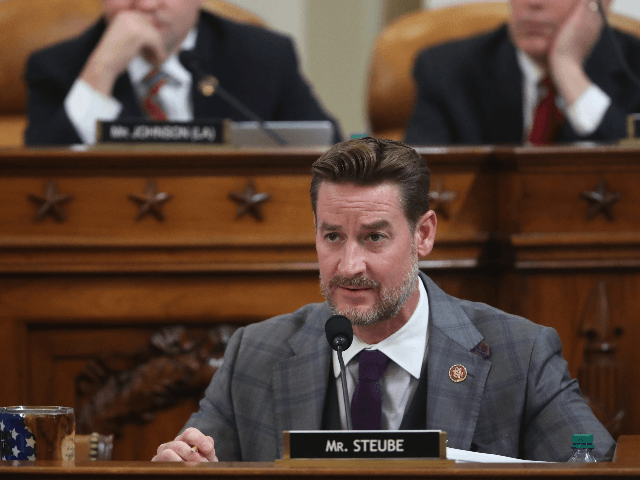 Representative Greg Steube, Republican of Florida, participates in the House Judiciary Committee hearing as part of the impeachment inquiry into US President Donald Trump on Capitol Hill in Washington, DC on December 9, 2019. - The next phase of impeachment begun December 4 in the US Congress, as lawmakers weigh …