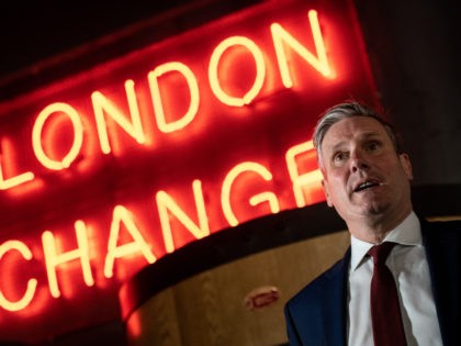 LONDON, ENGLAND - JULY 06: Labour Party leader, Sir Keir Starmer, is shown around Tower Hi