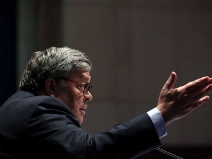 Attorney General William Barr testifies before the House Judiciary Committee hearing in the Congressional Auditorium at the US Capitol Visitors Center July 28, 2020 in Washington, DC. - In his first congressional testimony in more than a year, Barr is expected to face questions from the committee about his deployment …