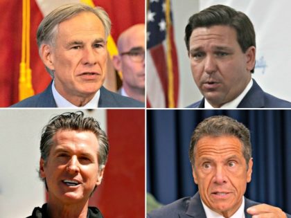 Govs. Greg Abbott, Ron DeSantis, Andrew Cuomo, Gavin Newsom