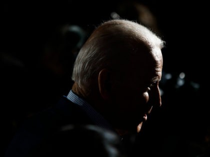 Democratic presidential candidate former Vice President Joe Biden meets with attendees dur