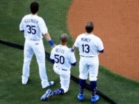 Dodgers’ Mookie Betts Takes Knee During Anthem Despite Saying He Never Would