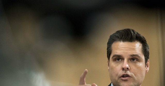 Florida Poll: Nearly 3 to 1 Disapproval of Matt Gaetz in Sunshine State