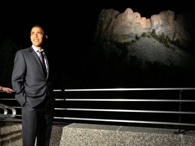 Obama Rushmore (Chip Somodevilla / Getty)
