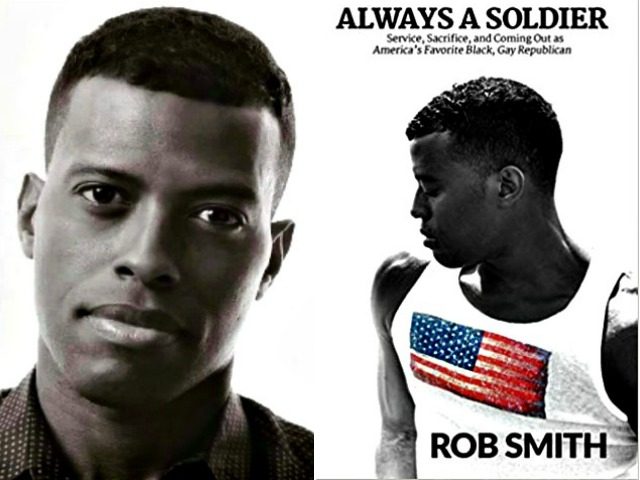 Rob Smith and Book Cover for Always a Soldier