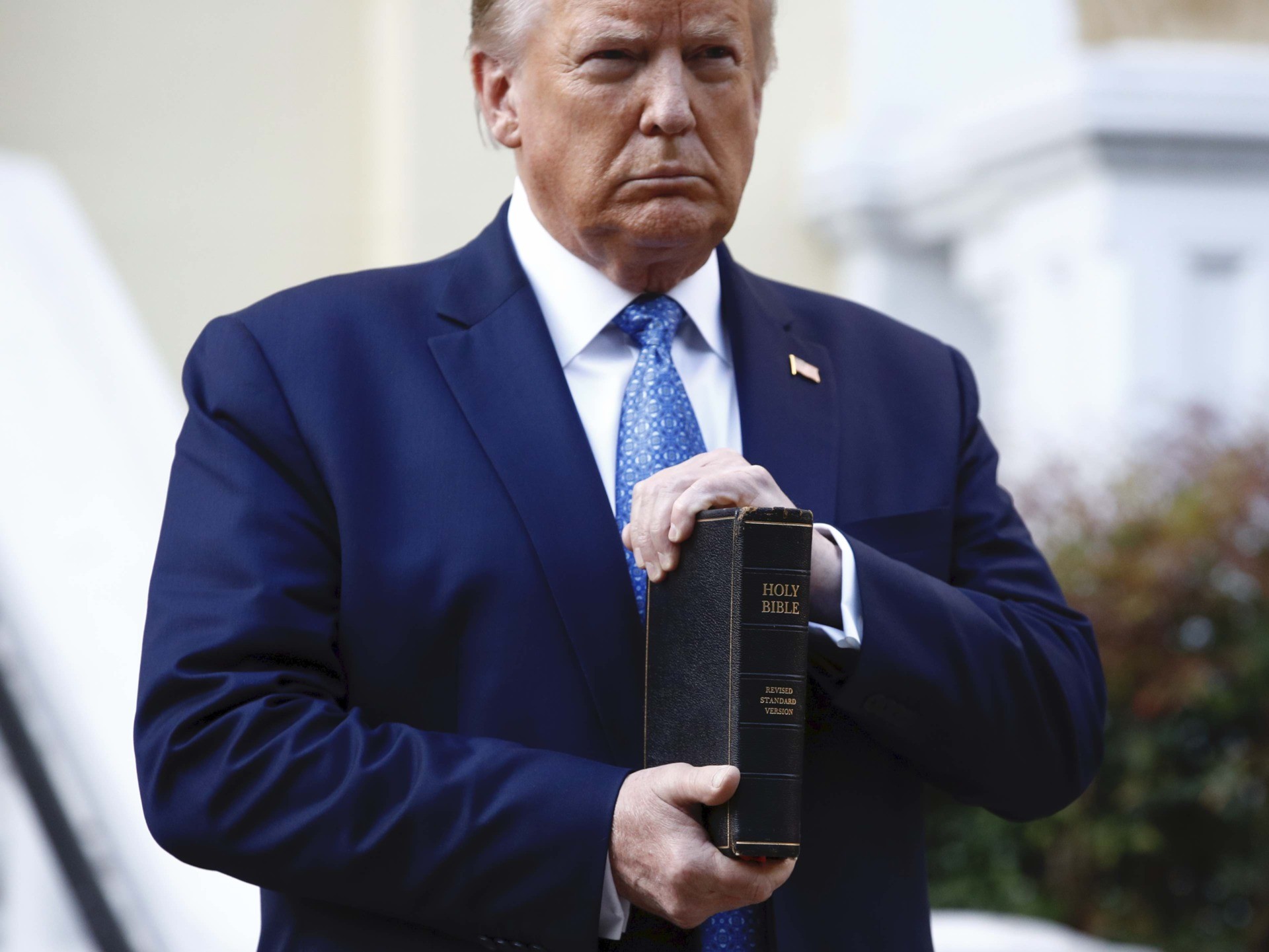 Trump Bible Church (Patrick Semansky / Associated Press)