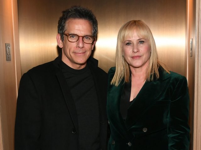 NEW YORK, NEW YORK - MARCH 14: Ben Stiller and Patricia Arquette attend Hulu's "