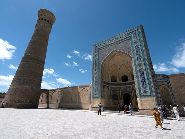 Tourism site in Bukhara, Uzbekistan