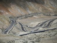 Fuel tankers are pictured on the Ladakh highway between Kargil and Leh on June 21, 2020. - India and China agreed on June 17 to ease tensions at their disputed Himalayan border, even as they traded blame for a brawl that left at least 20 Indian soldiers dead. The two …
