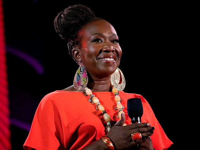 FILE - Joy Reid speaks at the 2019 Global Citizen Festival on Sept. 28, 2019, in New York. MSNBC has picked Reid to fill the 7 p.m. hour that was vacated by longtime host Chris Matthews in early March. When Reid debuts her new show, "The ReidOut," on July 20, …