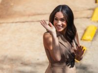 Meghan Markle, the Duchess of Sussex leaves the University of Johannesburg, South Africa, after meeting with academics and students to discuss the challenges faced by young women in accessing higher education on October 01, 2019. (Photo by Michele Spatari / AFP) (Photo by MICHELE SPATARI/AFP via Getty Images)