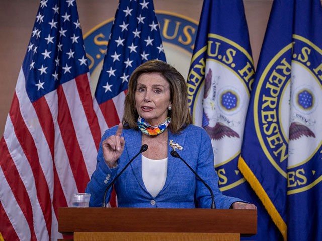 WASHINGTON, DC - JUNE 29: Speaker of the House Nancy Pelosi (D-CA) speaks at a press confe