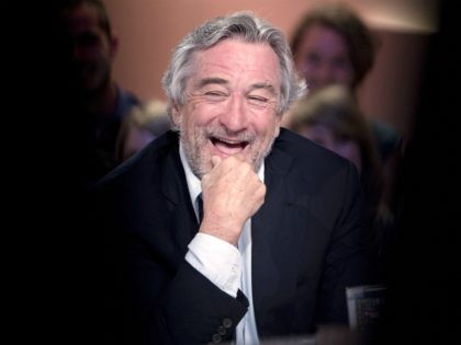 US actor Robert De Niro takes part in the TV broadcast show "Le Grand Journal" on Canal Plus channel on May 26, 2011 in Paris. AFP PHOTO / BERTRAND LANGLOIS (Photo credit should read BERTRAND LANGLOIS/AFP via Getty Images)