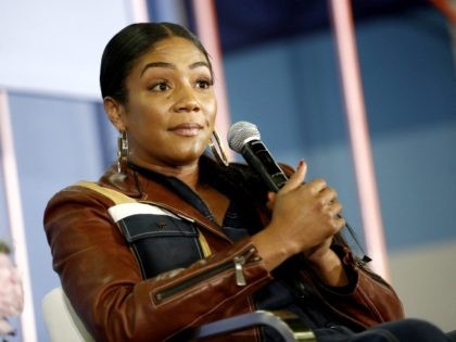 NEW YORK, NY - JUNE 10: Tiffany Haddish speaks onstage during the 'The Last Laugh" panel day 2 of POPSUGAR Play/Ground on June 10, 2018 in New York City. (Photo by Brian Ach/Getty Images for POPSUGAR Play/Ground)