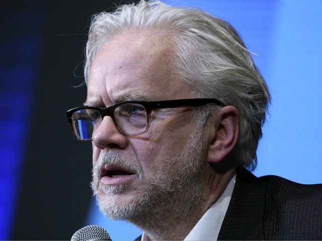 NEW YORK, NEW YORK - OCTOBER 03: Tim Robbins speaks during "45 Seconds Of Laughter" at 57th New York Film Festival at Walter Reade Theater on October 03, 2019 in New York City. (Photo by John Lamparski/Getty Images for Film at Lincoln Center)