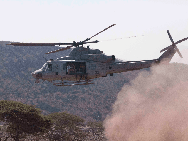 U.S. Marine Corps UH-1Y Huey helicopter