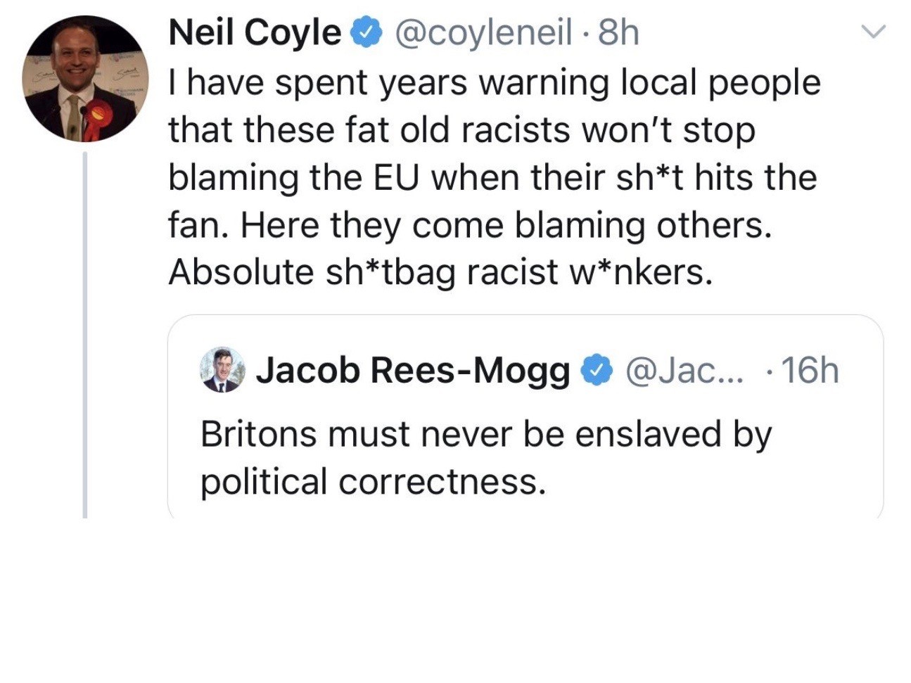 Neil Coyle Twitter