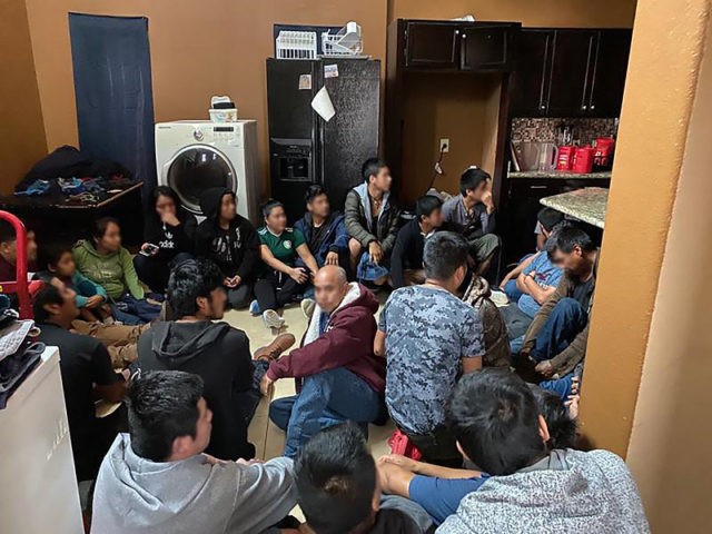 Laredo Sector Border Patrol agents find migrants from Mexico and Guatemala in a human smug