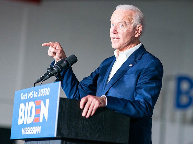 Joe Biden speaks at a Tougaloo College GOTV Event - Tougaloo, MS - March 8, 2020.