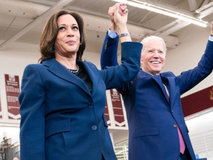 Joe Biden at a GOTV Event with Senator Kamala Harris at Renaissance High School - Detroit,