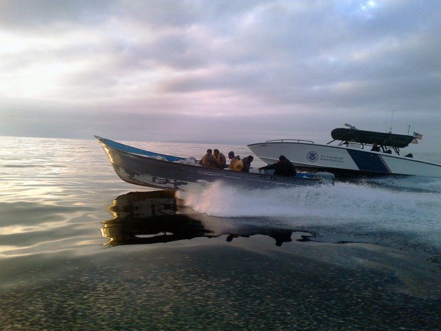 CBP Air and Marine Operations interdicts a panga loaded with drugs. (File Photo: U.S. Customs and Border Protection/San Diego Sector)