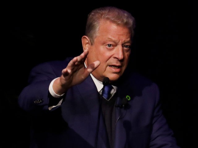 Former Vice President Al Gore speaks on climate change at Vanderbilt University as part of