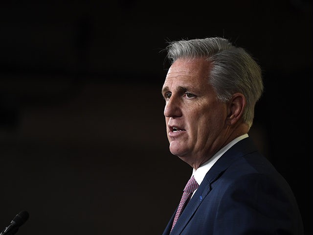 House Minority Leader Kevin McCarthy of Calif., speaks during a news conference on Capitol Hill in Washington, Thursday, June 11, 2020. (AP Photo/Susan Walsh)