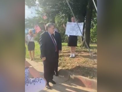 Bill Barr at Back the Blue rally