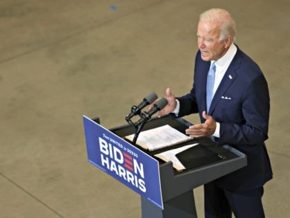 PITTSBURGH, PENNSYLVANIA - on August 31: Democratic presidential candidate former Vice Pre