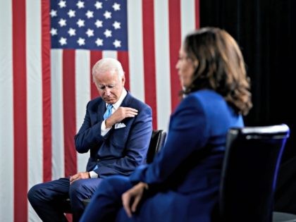 WILMINGTON, DE - AUGUST 12: Democratic presidential candidate former Vice President Joe Bi